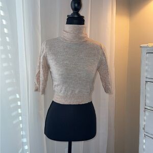 Zara Camel Knit Sweater